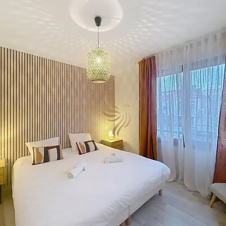 Apt3br,ac,wifi, Sea View, Parking, 3min To * Fréjus