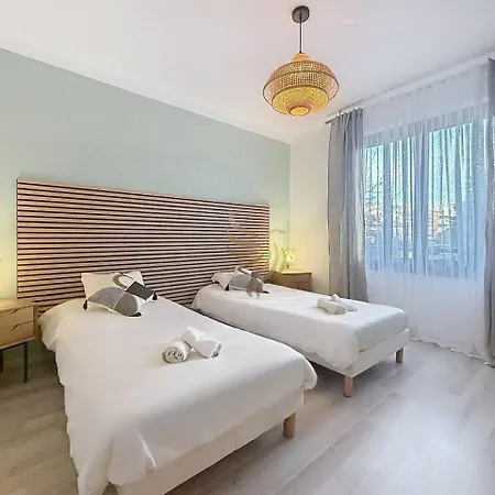 Lejlighed Apt3br,ac,wifi, Sea View, Parking, 3min To Fréjus